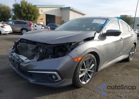 2019 Honda Civic Ex z USA, uszkodzony, nr VIN JHMFC1F31KX010831